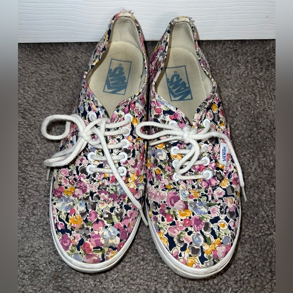 VANS Floral Sneakers Unisex - Picture 1 of 4